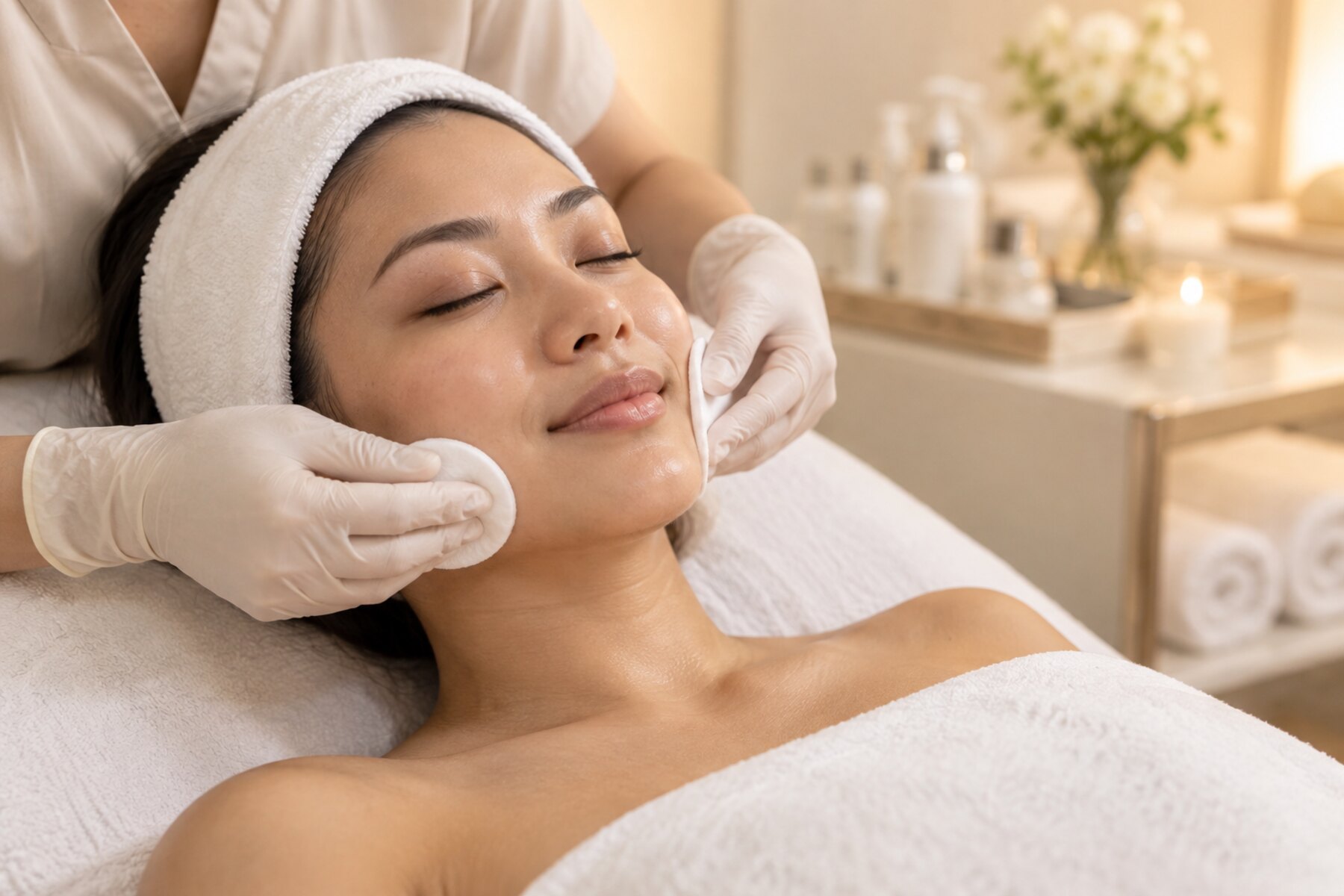 Professional facial care